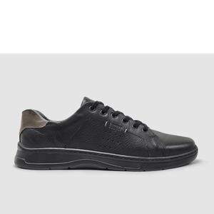 NEW KCR GROUP men's casual sneakers in black